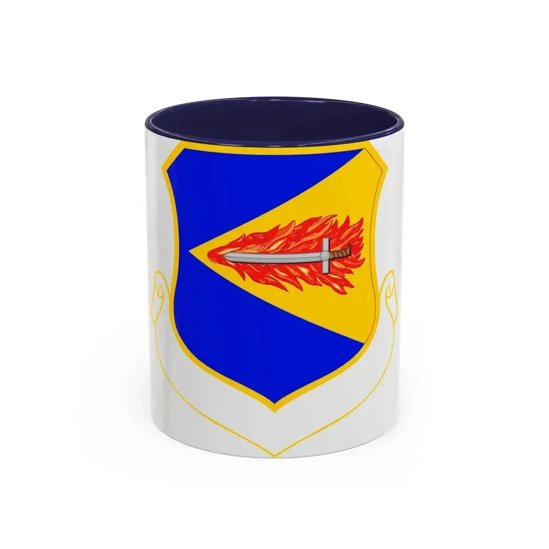 355 Wing ACC (U.S. Air Force) Accent Coffee Mug 11oz Navy - Go Mug Yourself