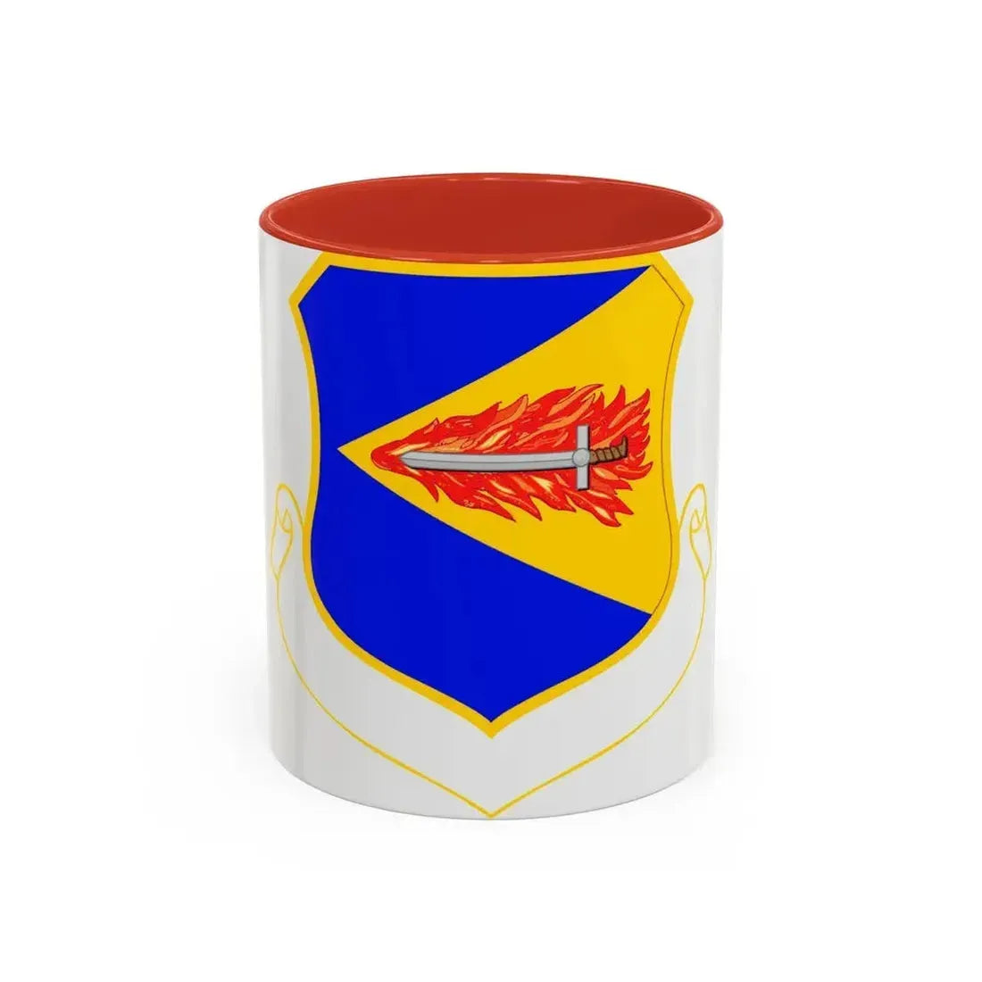 355 Wing ACC (U.S. Air Force) Accent Coffee Mug 11oz Red - Go Mug Yourself