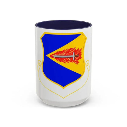 355 Wing ACC (U.S. Air Force) Accent Coffee Mug 15oz Navy - Go Mug Yourself