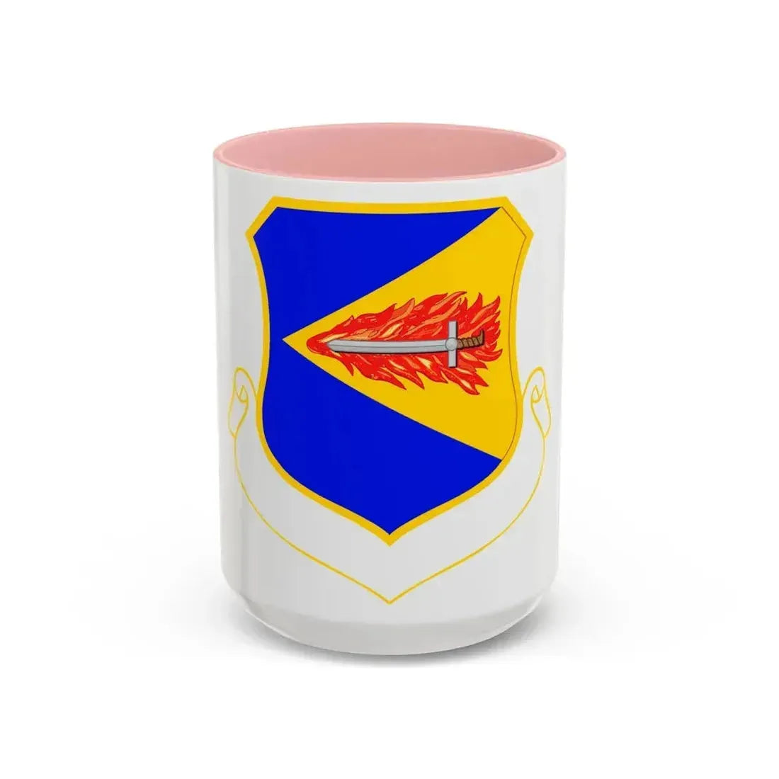 355 Wing ACC (U.S. Air Force) Accent Coffee Mug 15oz Pink - Go Mug Yourself