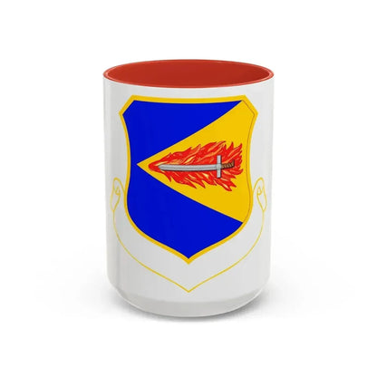 355 Wing ACC (U.S. Air Force) Accent Coffee Mug 15oz Red - Go Mug Yourself
