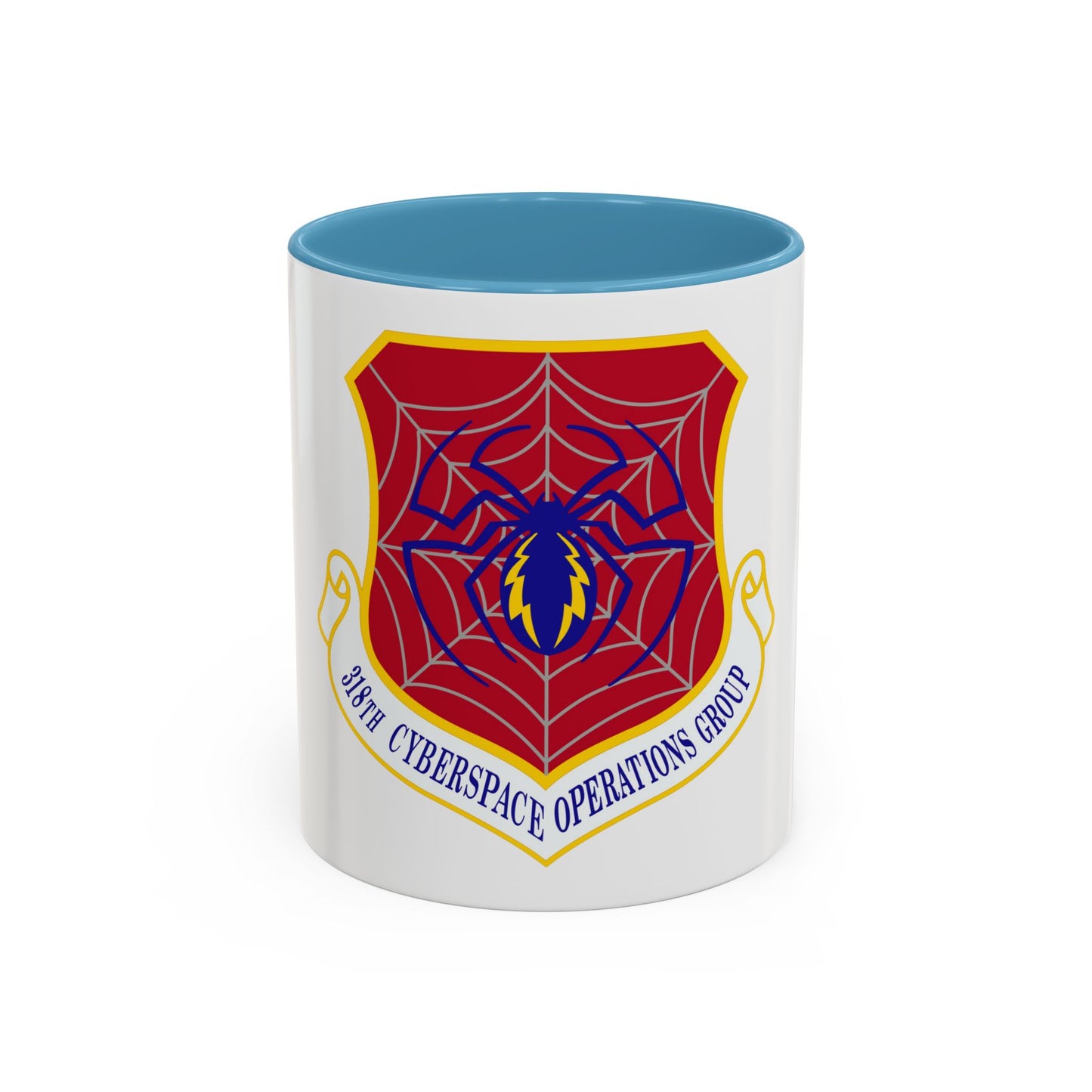 318 Cyberspace Operations Group ACC (U.S. Air Force) Accent Coffee Mug