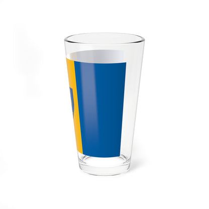 Flag of Imrehegy (Hungary) Pint Glass 16oz