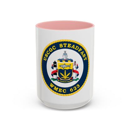 USCGC Steadfast WMEC 623 (U.S. Coast Guard) Accent Coffee Mug