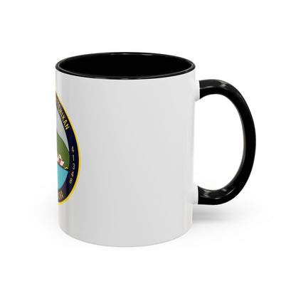 USCG Station Ketchikan 17th Dist (U.S. Coast Guard) Accent Coffee Mug