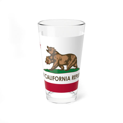 Flag of the New California Republic (United States) Pint Glass 16oz