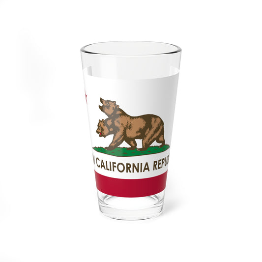 Flag of the New California Republic (United States) Pint Glass 16oz