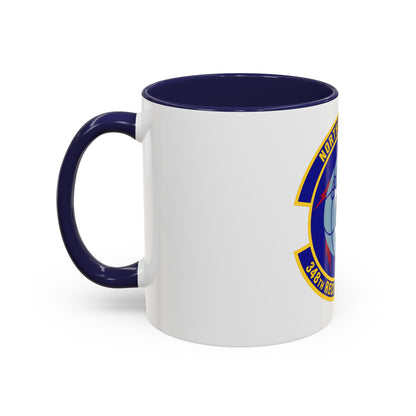 348th Reconnaissance Squadron (U.S. Air Force) Accent Coffee Mug