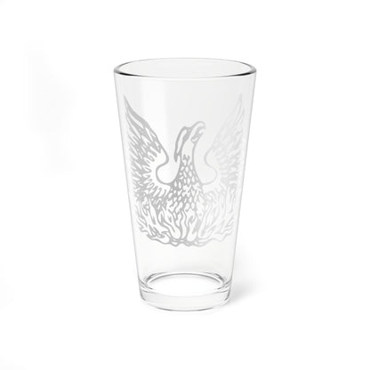 National Emblem of Greece Government Gazette 1973 (Greece) (Coat of Arms) Pint Glass 16oz
