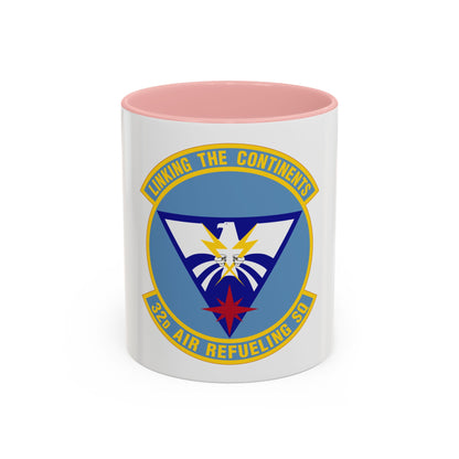 32 Air Refueling Squadron AMC (U.S. Air Force) Accent Coffee Mug