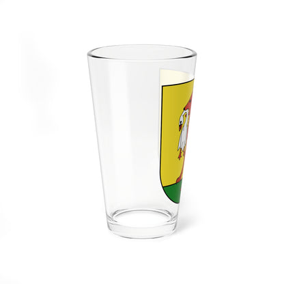 Wülflingen-blazon (Switzerland) (Coat of Arms) Pint Glass 16oz
