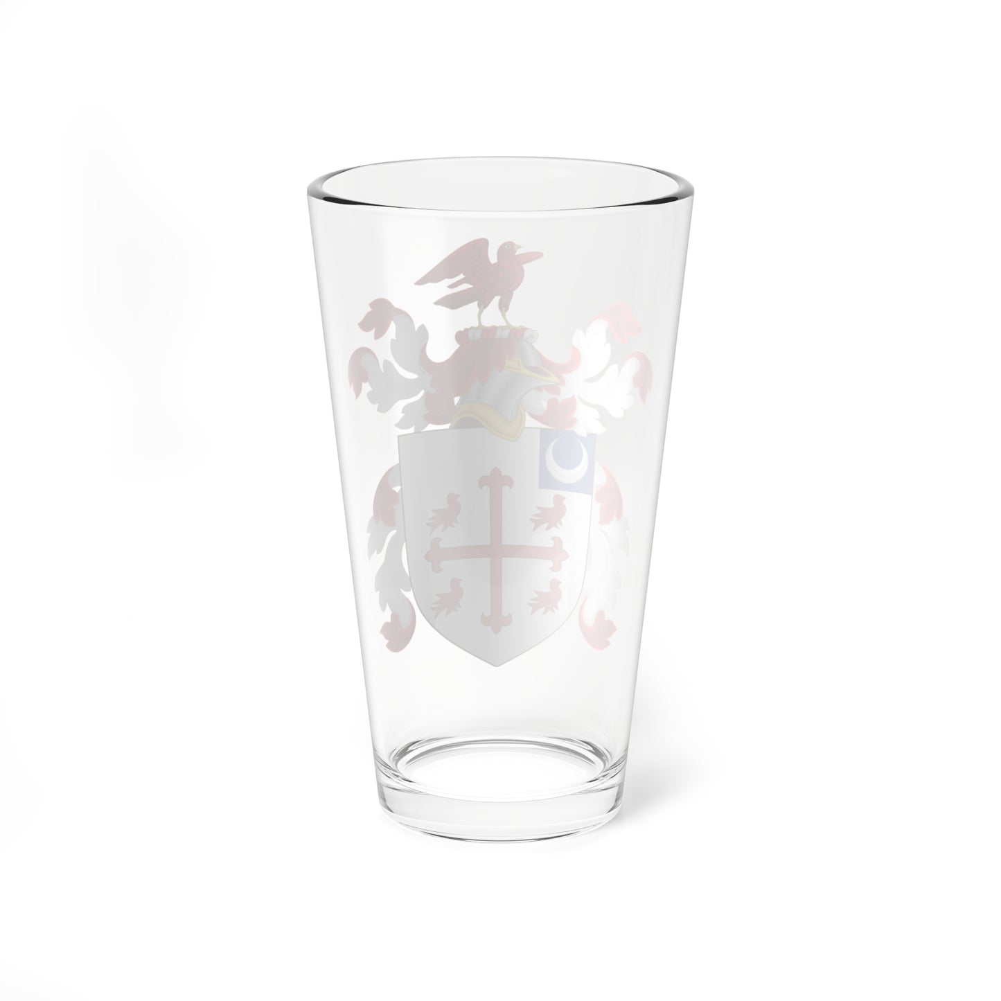Coat of Arms of William Byrd (United States) (Coat of Arms) Pint Glass 16oz