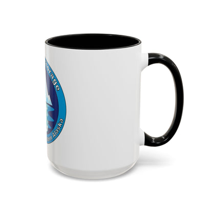 USCG Sector Anchorage (U.S. Coast Guard) Accent Coffee Mug