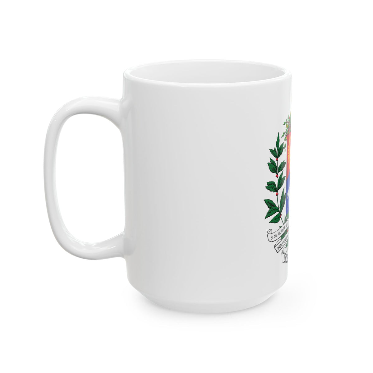 Coat of arms of Venezuela (1871) - White Coffee Mug