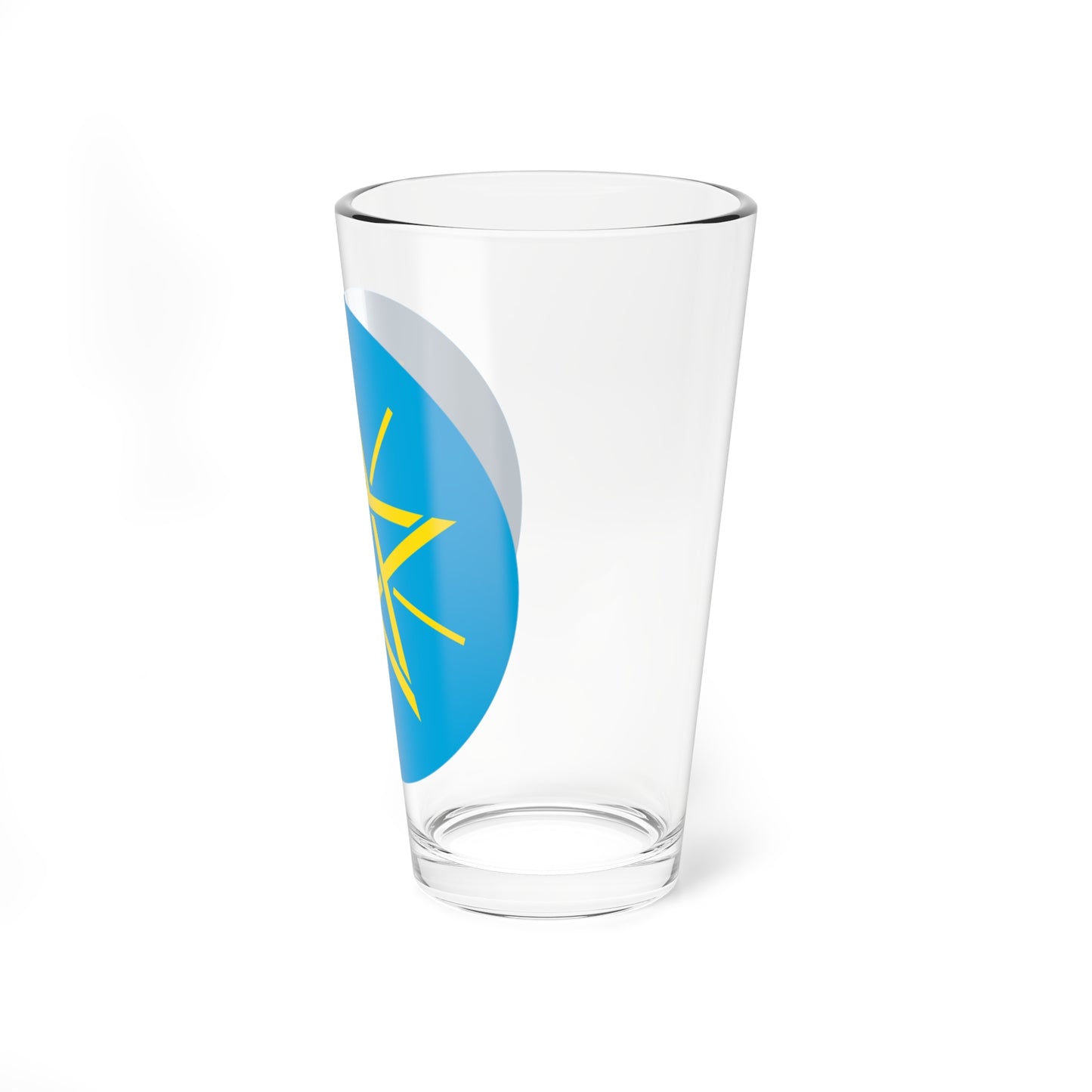 Emblem of Ethiopia 1996-2009 (Ethiopia) (Coat of Arms) Pint Glass 16oz