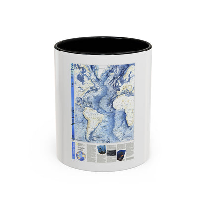 Atlantic Ocean (1990) (Map) Accent Coffee Mug