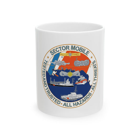 USCG Sector Mobile (U.S. Coast Guard) White Coffee Mug