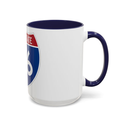 Interstate 26 (U.S. Highways) Accent Coffee Mug