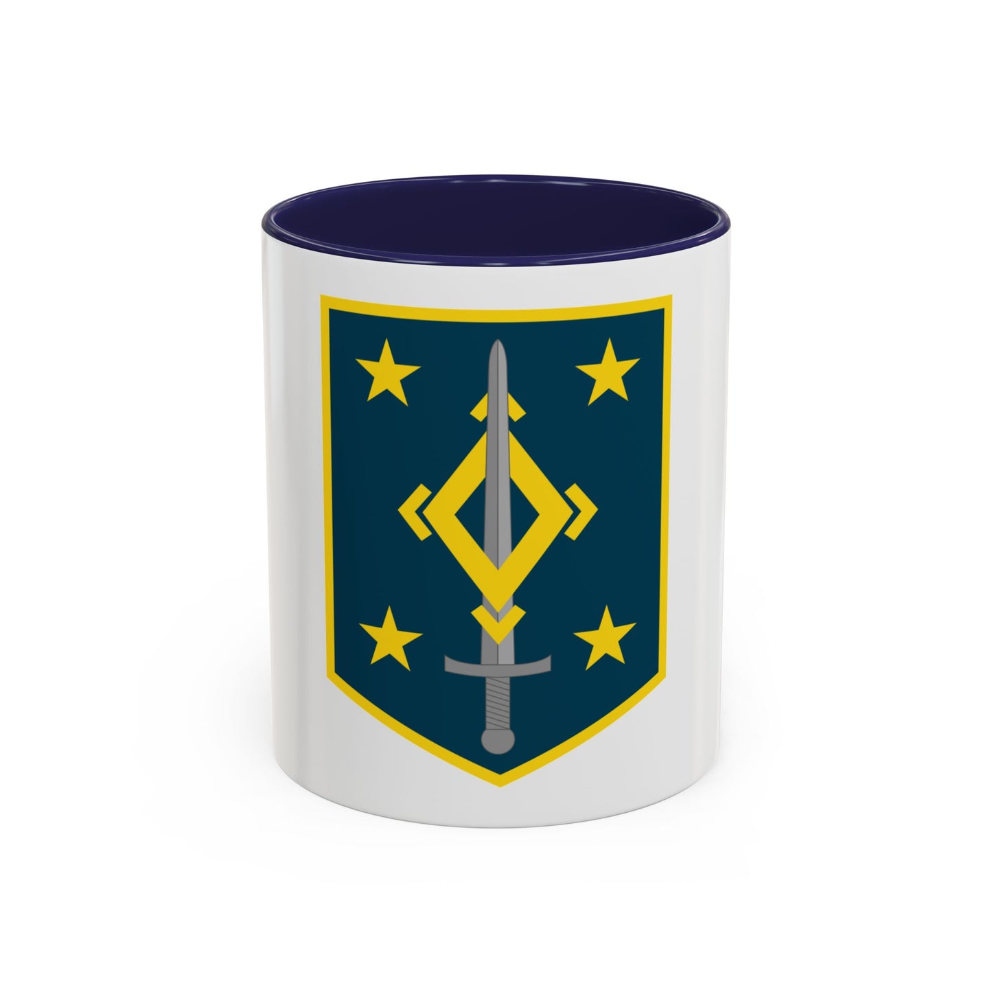 4th Maneuver Enhancement Brigade (U.S. Army) Accent Coffee Mug