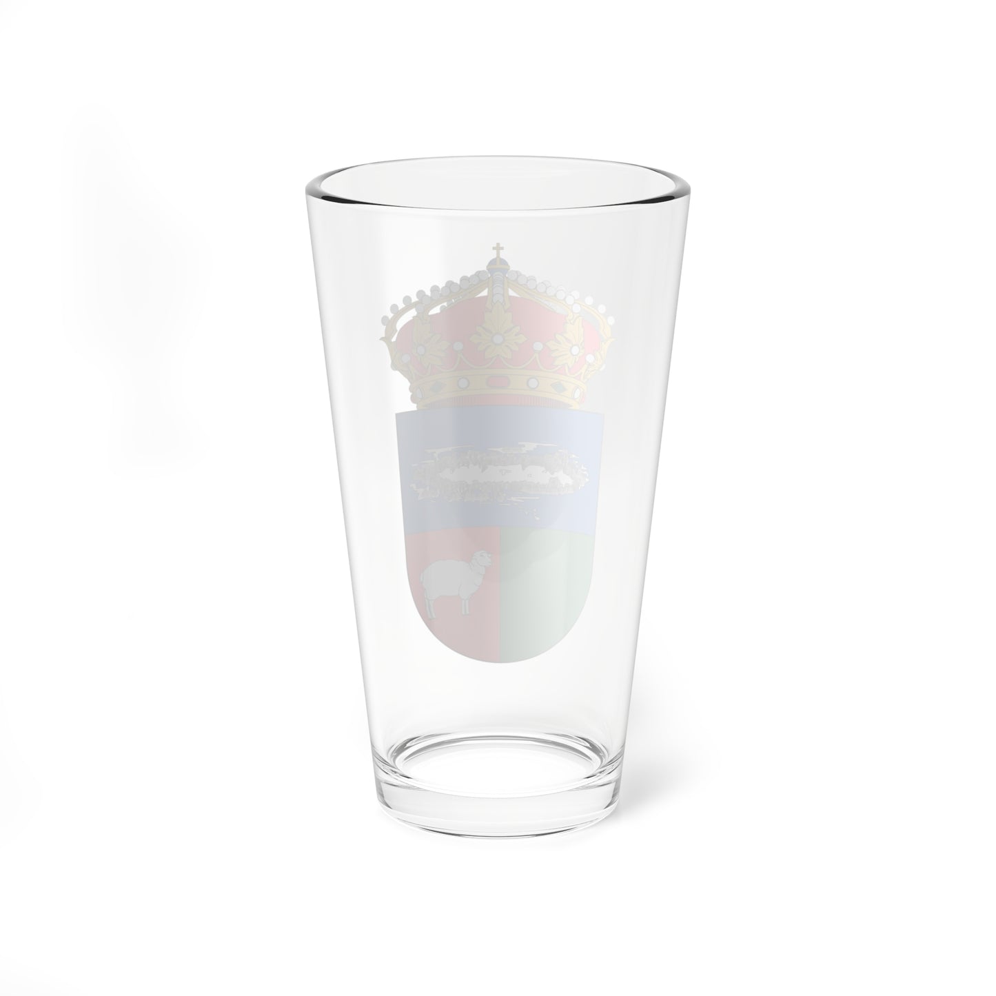 Escudo de La Almarcha (Spain) (Coat of Arms) Pint Glass 16oz