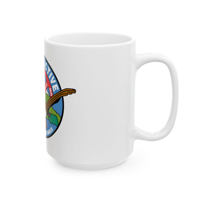 USCGC Active WMEC 618 (U.S. Coast Guard) White Coffee Mug