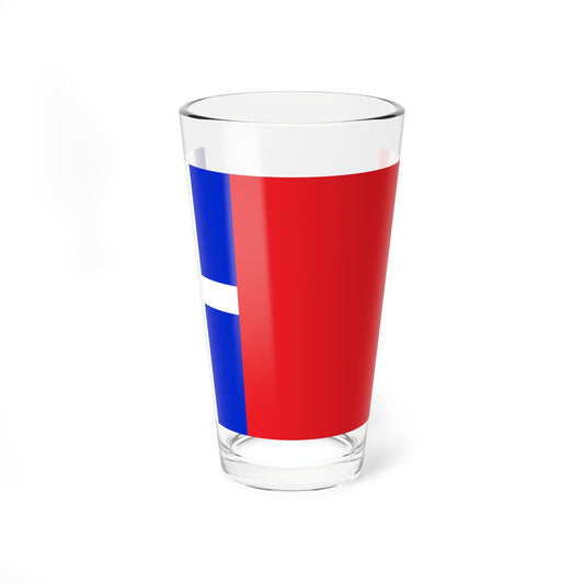 Proposed PRC national flag 001 (China) Pint Glass 16oz