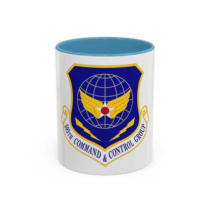 595 Command and Control Group AFSPC (U.S. Air Force) Accent Coffee Mug