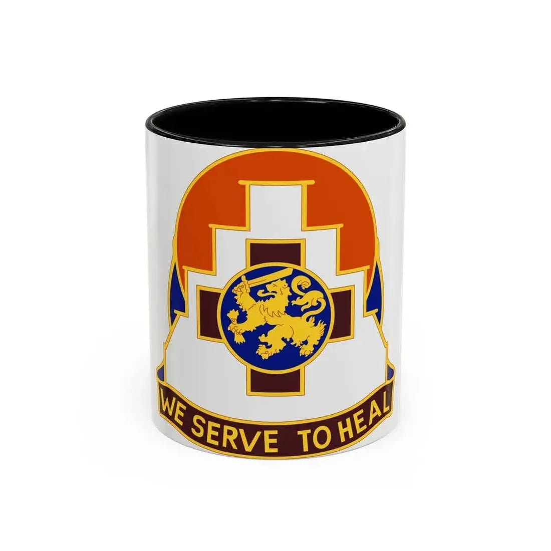 356 Field Hospital (U.S. Army) Accent Coffee Mug 11oz Black - Go Mug Yourself