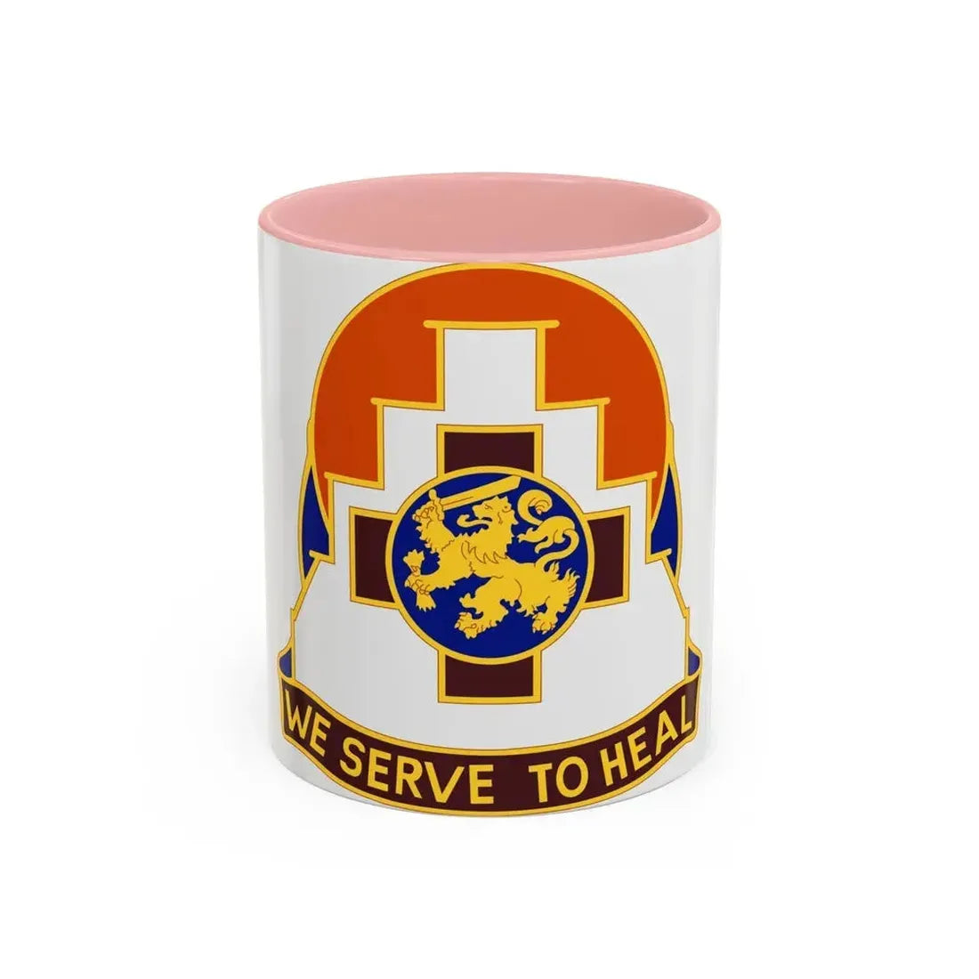 356 Field Hospital (U.S. Army) Accent Coffee Mug 11oz Pink - Go Mug Yourself