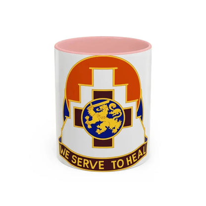 356 Field Hospital (U.S. Army) Accent Coffee Mug 11oz Pink - Go Mug Yourself