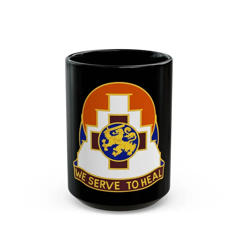 356 Field Hospital (U.S. Army) Black Coffee Mug 15oz - Go Mug Yourself
