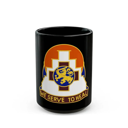 356 Field Hospital (U.S. Army) Black Coffee Mug 15oz - Go Mug Yourself