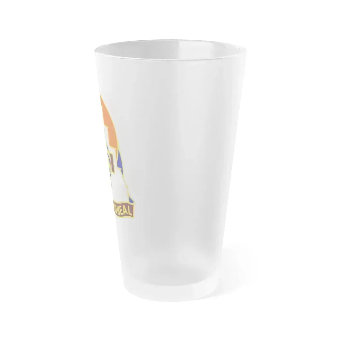 356 Field Hospital (U.S. Army) Frosted Pint Glass 16oz - Go Mug Yourself
