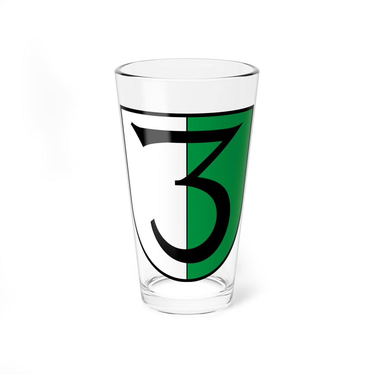 Zurzach Bezirk Wappen (Switzerland) (Coat of Arms) Pint Glass 16oz