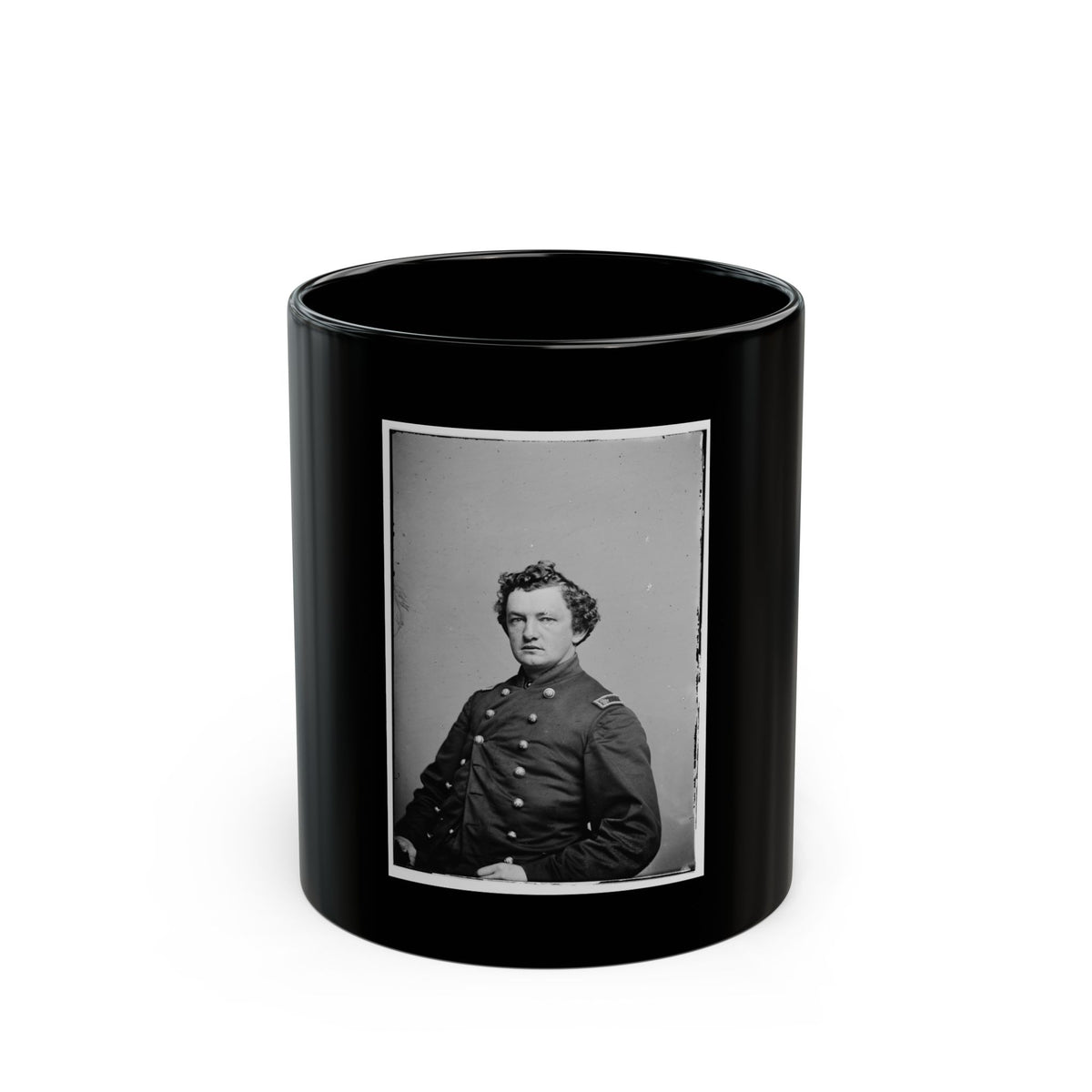 A.C. Brown (U.S. Civil War) Black Coffee Mug