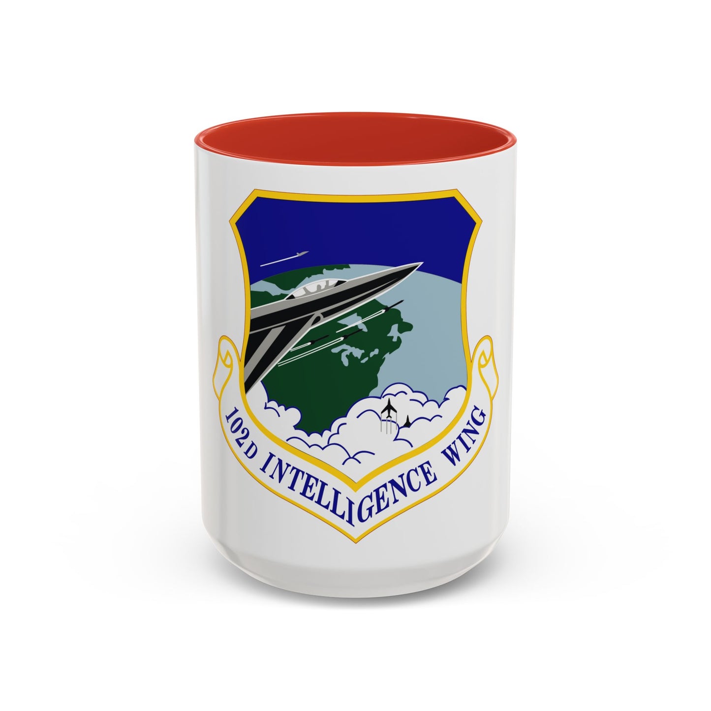 102d Intelligence Wing (U.S. Air Force) Accent Coffee Mug