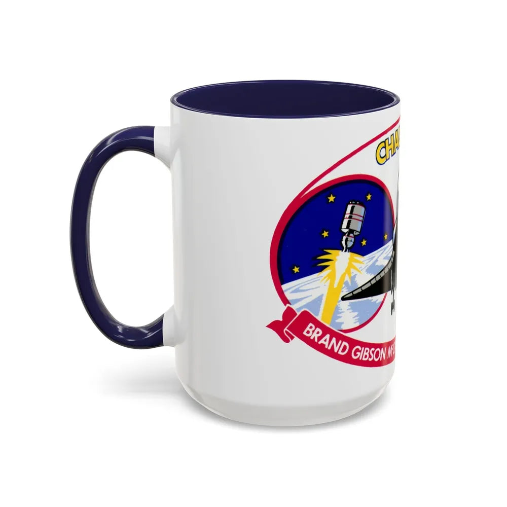 STS 41 b (NASA) Accent Coffee Mug-Go Mug Yourself