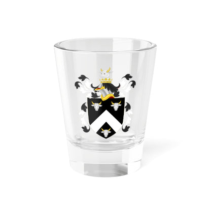 Coat of Arms of John Duncan Bulkeley (United States) (Coat of Arms) Shot Glass 1.5oz