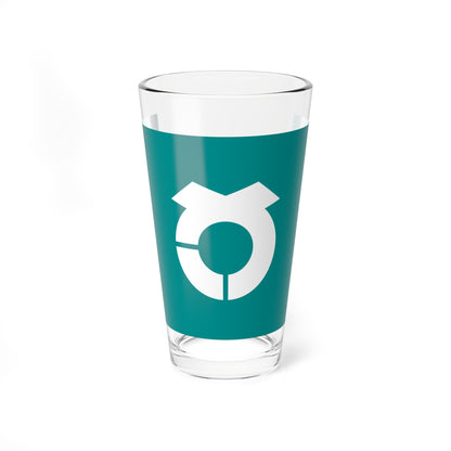 Flag of Sashima Ibaraki 1962-2005 (Japan) Pint Glass 16oz