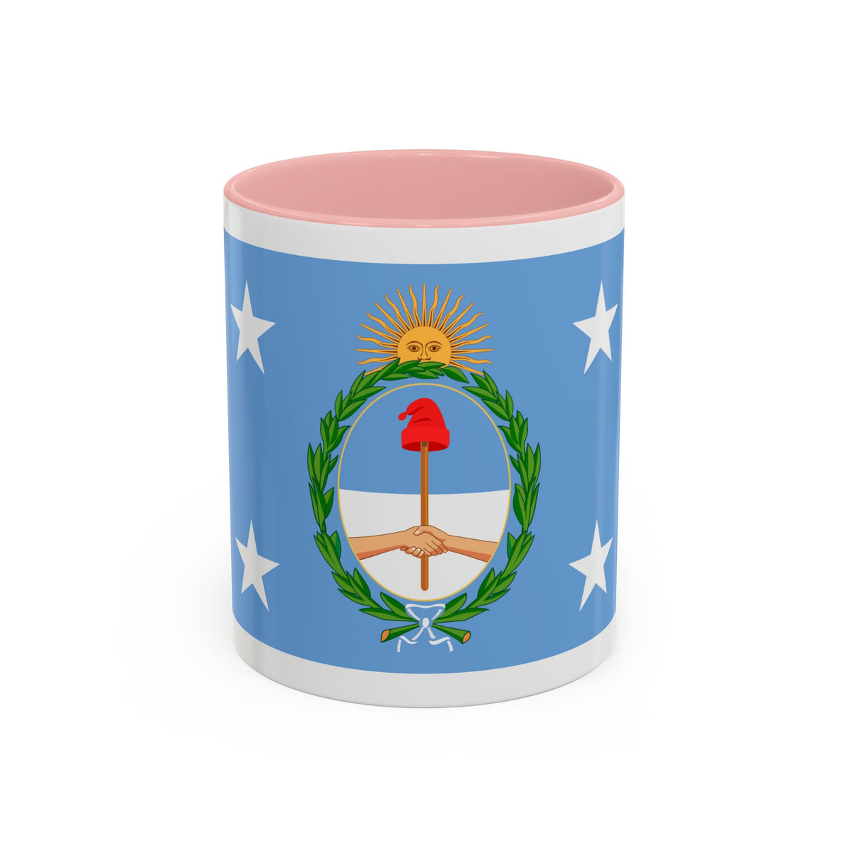 Standard of the President of Argentina Afloat - Accent Coffee Mug