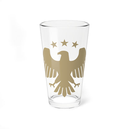 Emblem of Syria 2025present (Syria) (Coat of Arms) Pint Glass 16oz