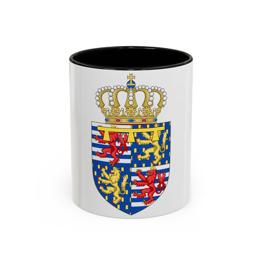 Lesser coat of arms of the Hereditary Grand Duke of Luxembourg (2000) - Accent Coffee Mug
