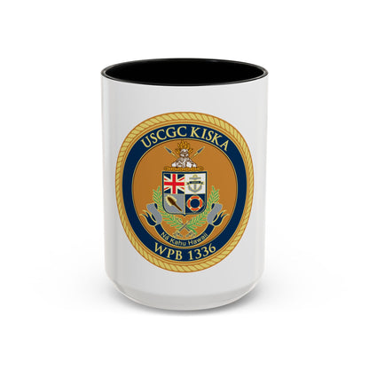 USCGC Kiska WPB 1336 (U.S. Coast Guard) Accent Coffee Mug