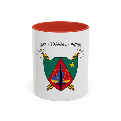 Coat of Arms of Cameroon (1975-1986) - Accent Coffee Mug