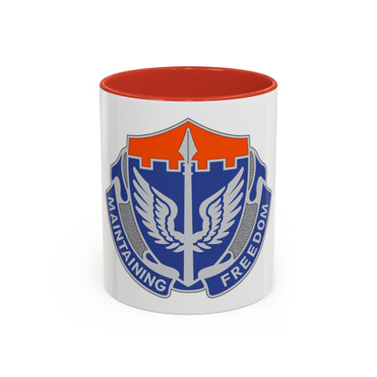 137 Aviation Regiment (U.S. Army) Accent Coffee Mug