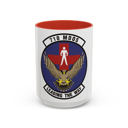 710th Medical Operations Squadron (U.S. Air Force) Accent Coffee Mug