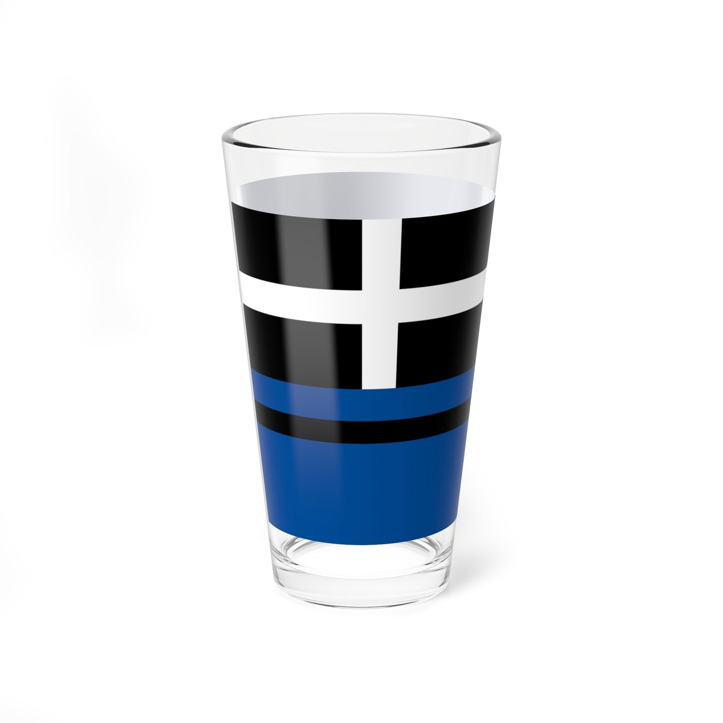 Flag of Tangier Virginia (United States) Pint Glass 16oz