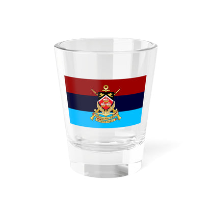 Trinidad and Tobago Defence Force Flag (Trinidad and Tobago) Shot Glass 1.5oz