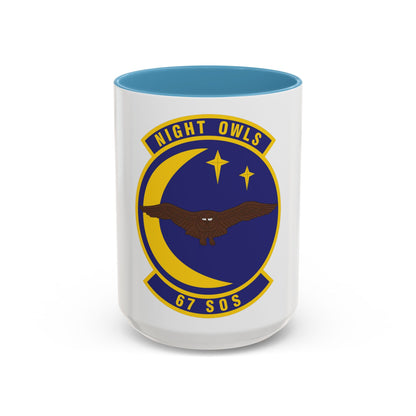 67 Special Operations Squadron AFSOC (U.S. Air Force) Accent Coffee Mug