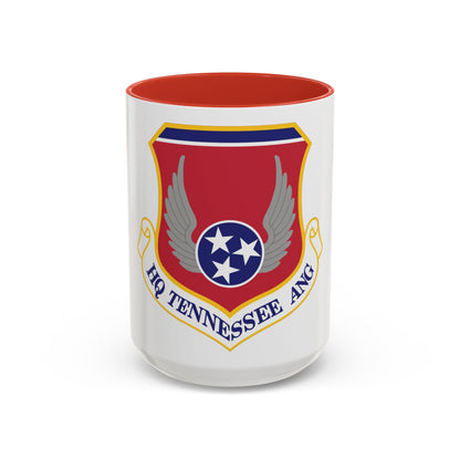 HQ Tennessee Air National Guard (U.S. Air Force) Accent Coffee Mug